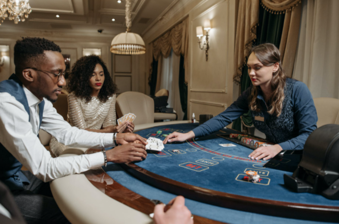 playing poker
